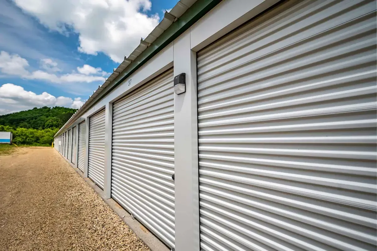storage unit doors