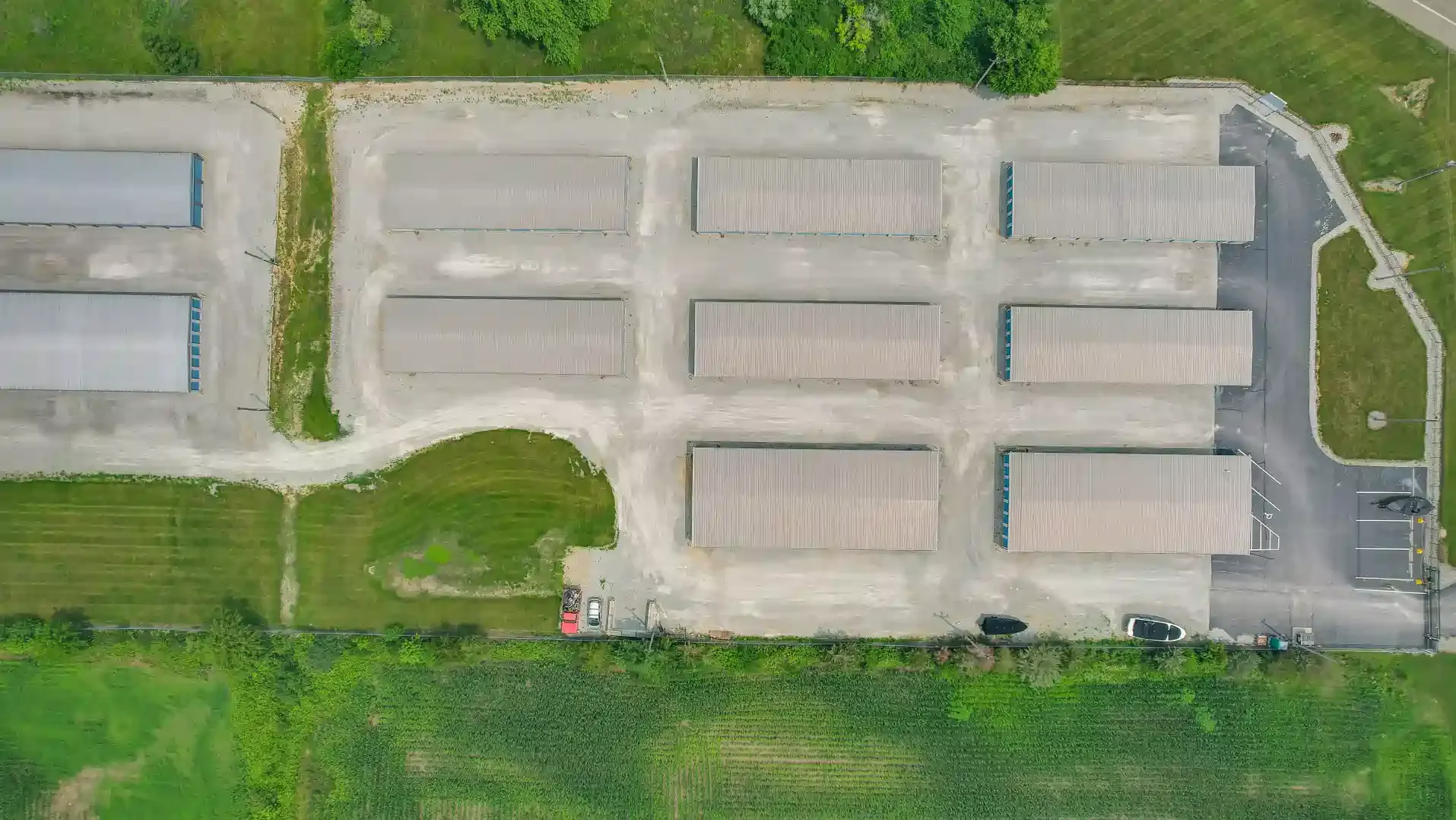 arial view of facility