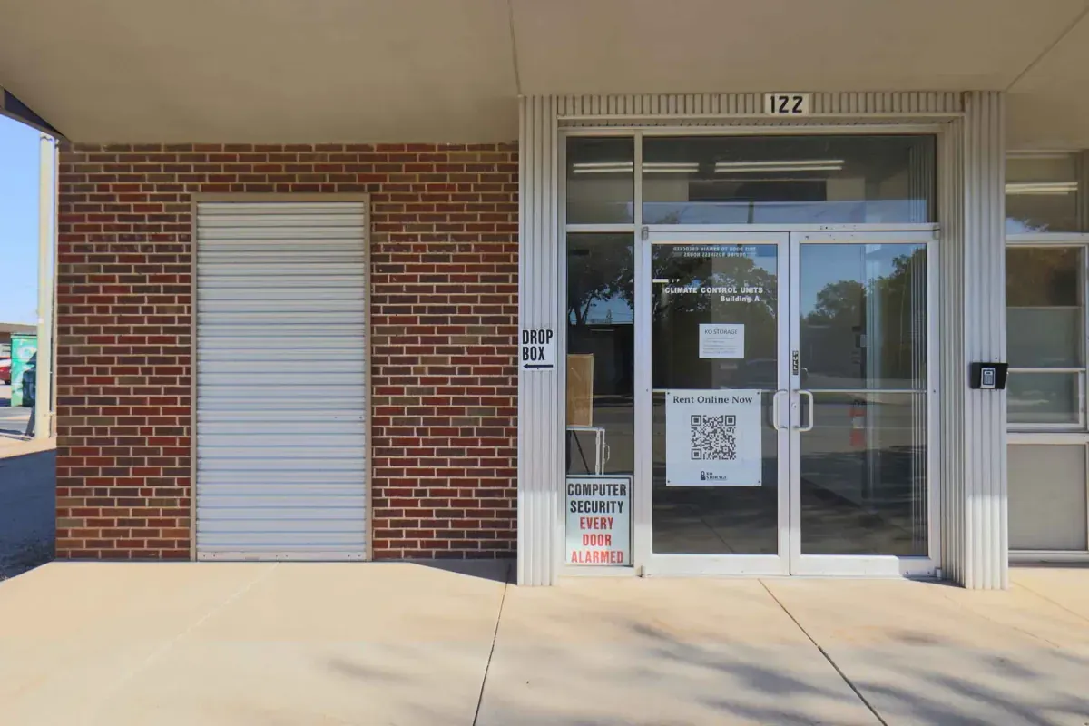 Office entrance at KO Self Storage
