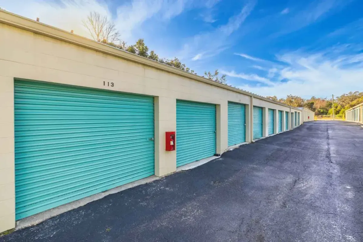 Drive up storage units