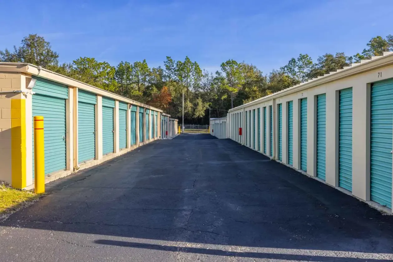 Drive up storage units