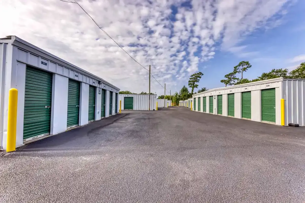 Drive up storage units
