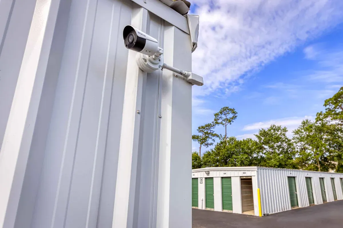 Security camera for facility