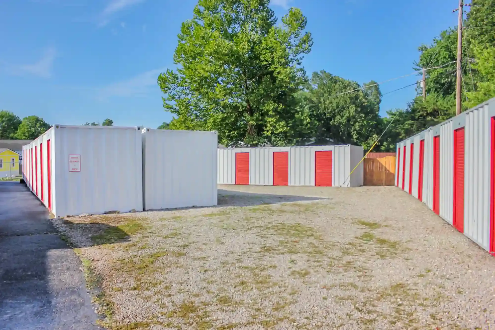 Drive up units at KO Storage