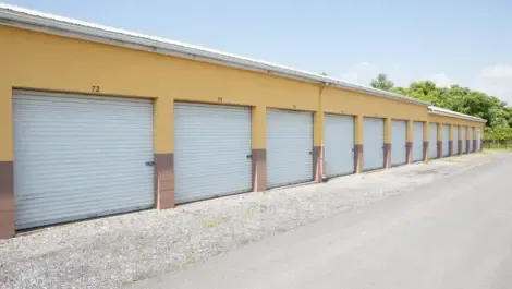 Easy-access outdoor storage units for personal and business use