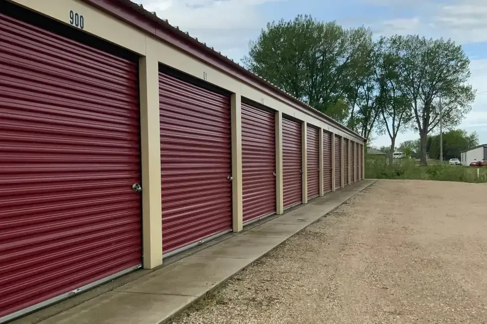 Drive up storage units