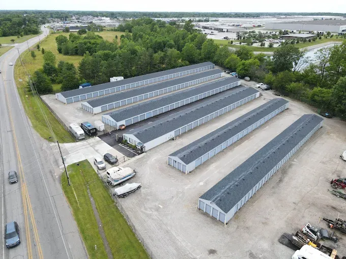 Aerial view of KO Storage