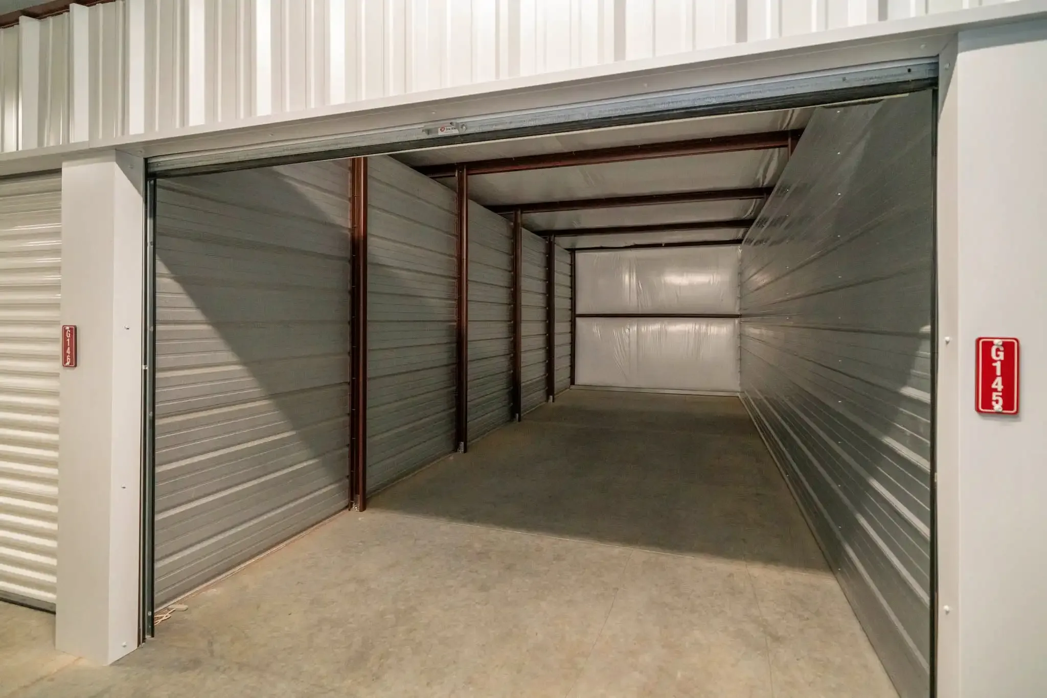 Indoor storage units
