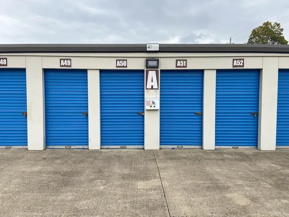 Drive up storage units