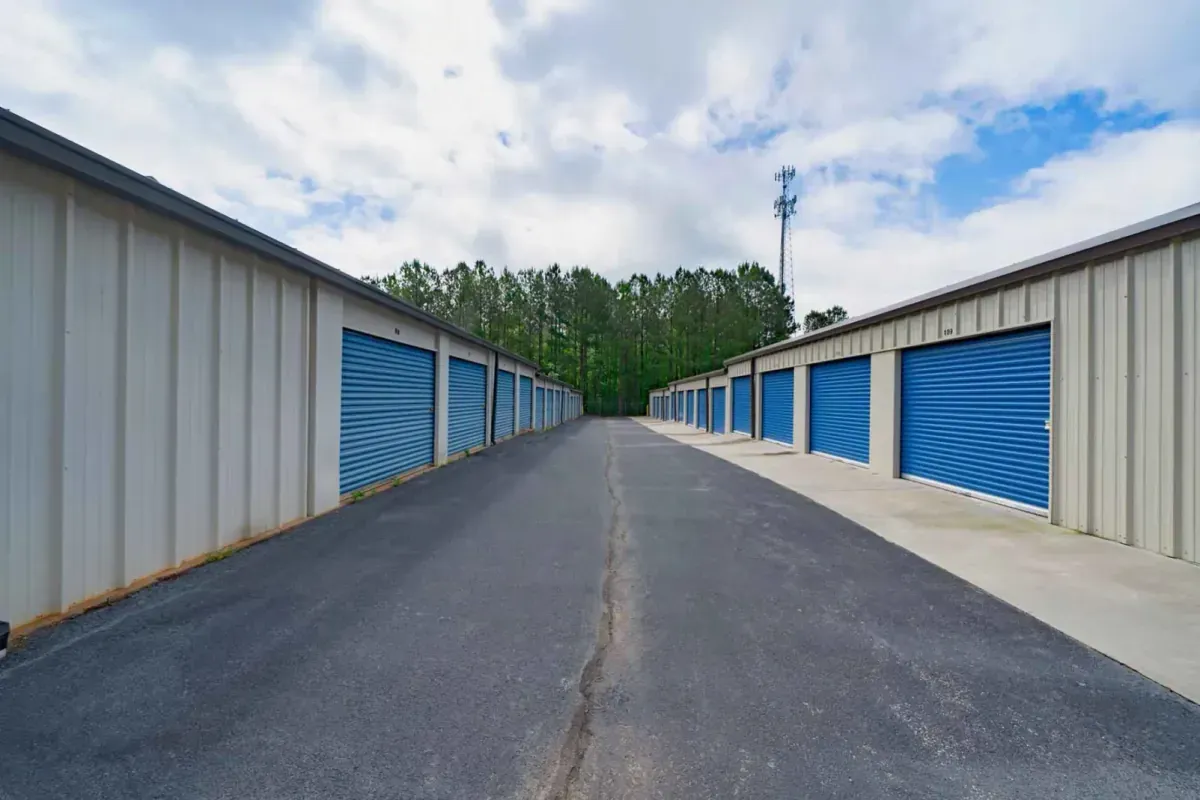 Drive up storage units