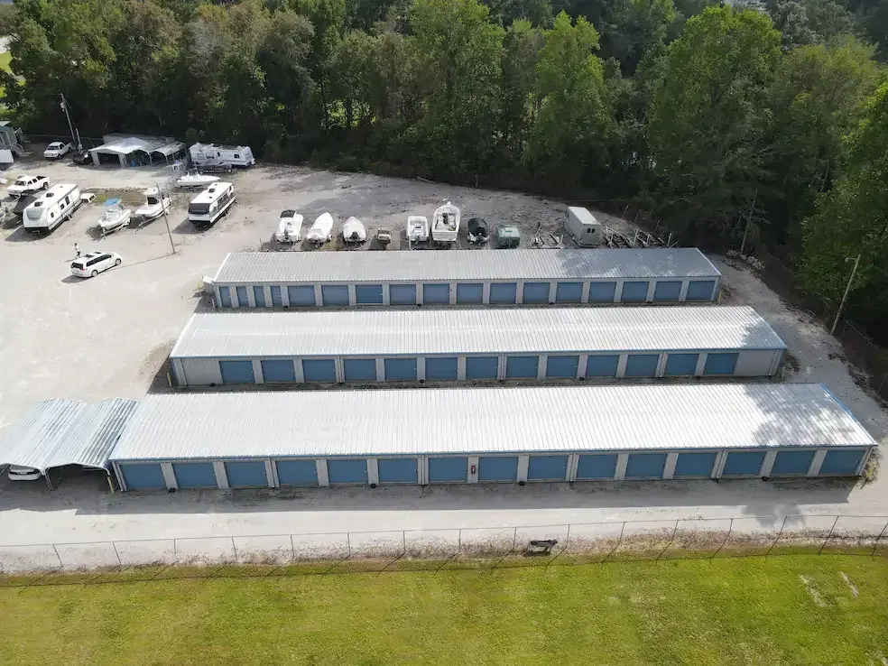 Aerial view of KO Storage