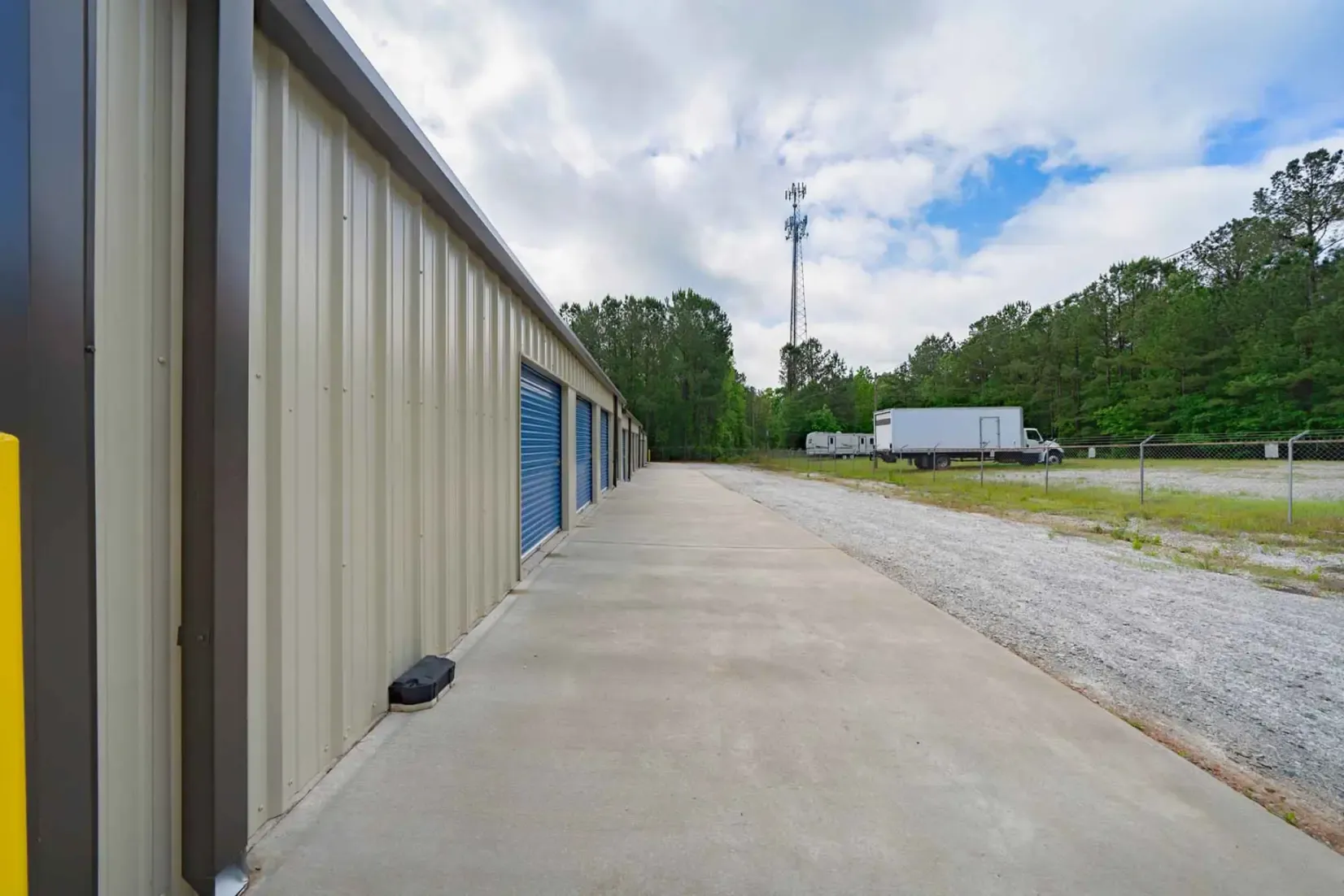 Drive up storage units