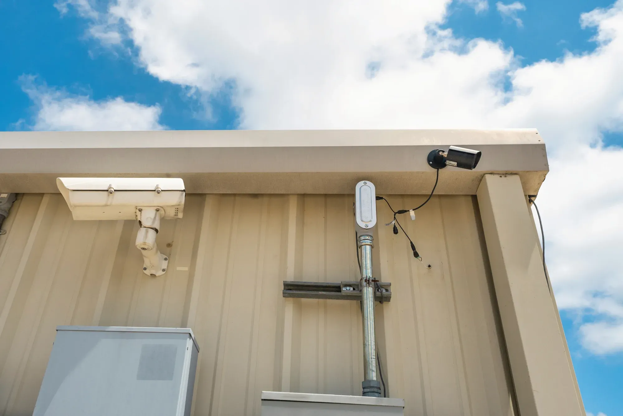 Security camera for facility