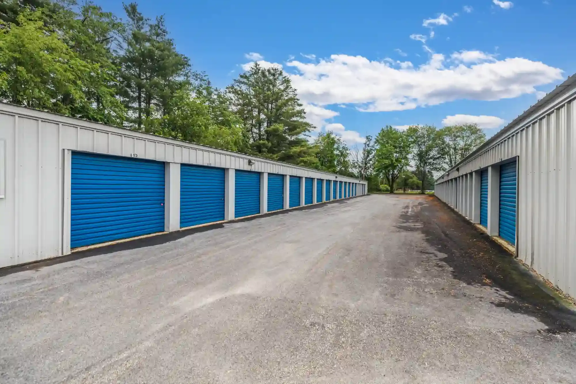 Drive up storage units