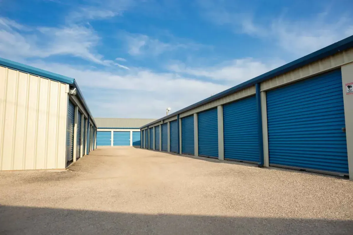 Drive up storage units