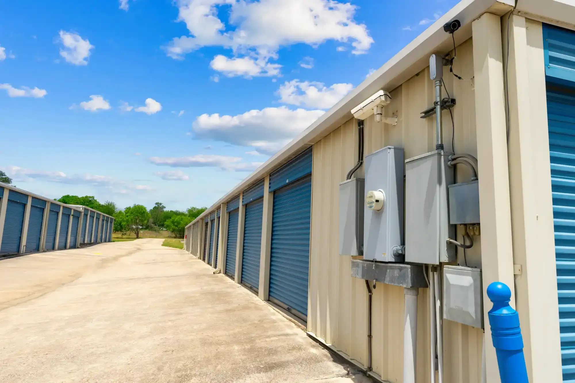 Drive up storage units