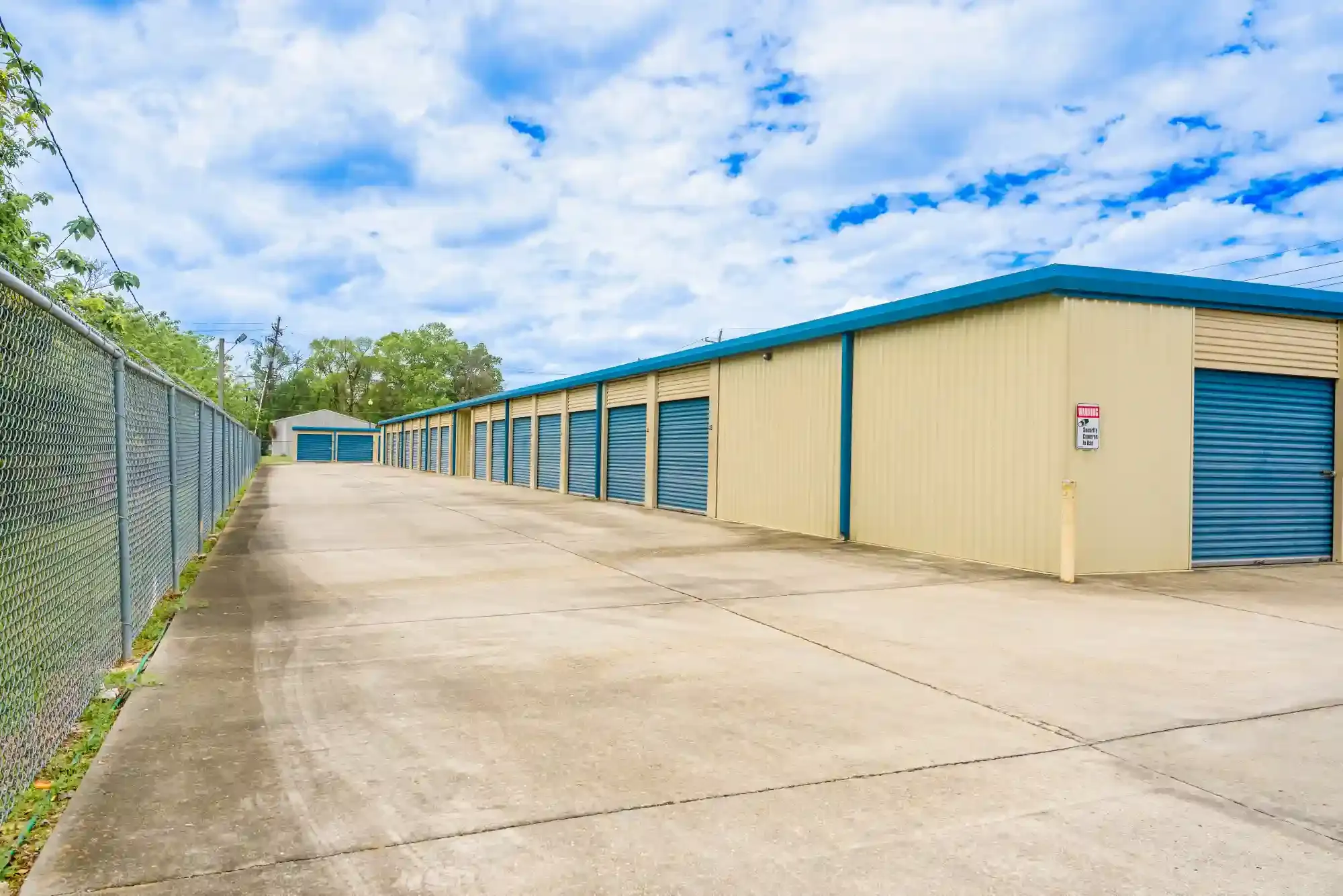 Drive up storage units