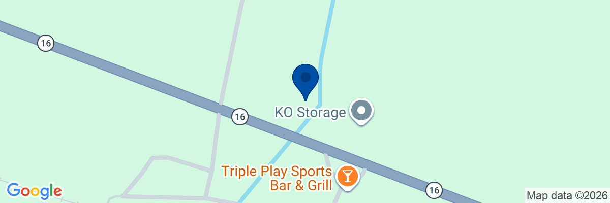 Map showing facility locations