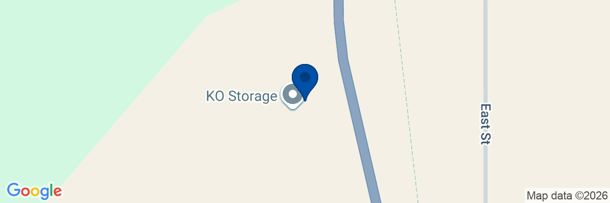 Map showing facility locations