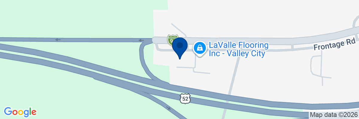Map showing facility locations