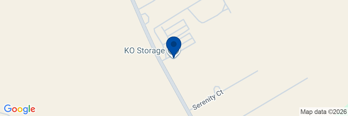 Map showing facility locations