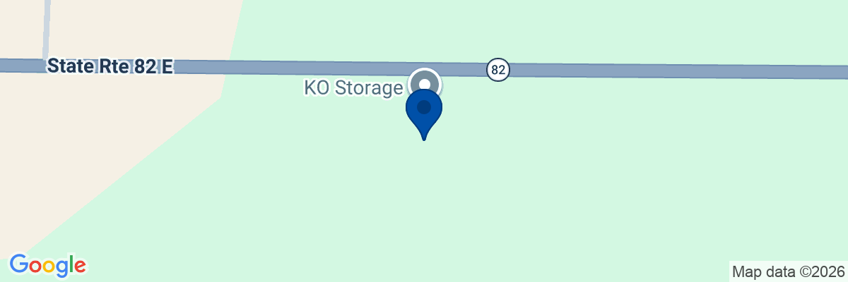 Map showing facility locations