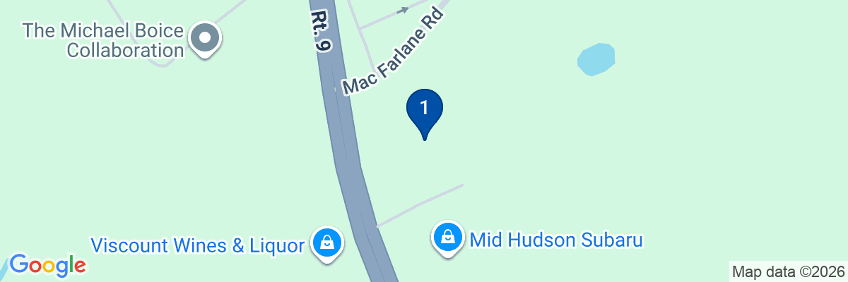 Map showing facility locations