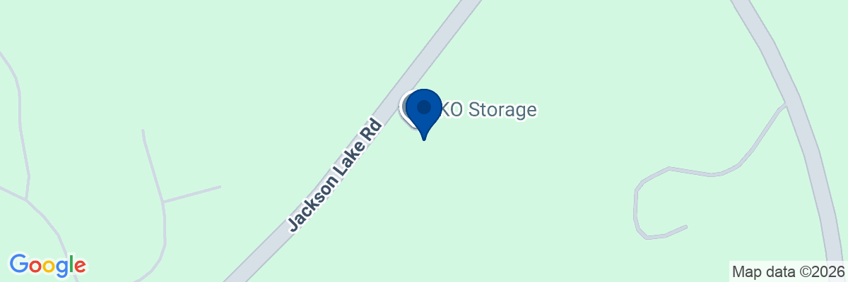 Map showing facility locations