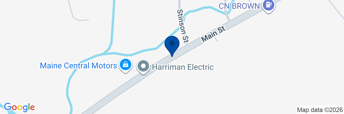 Map showing facility locations