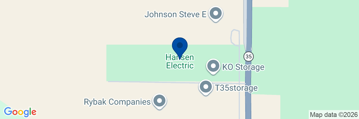 Map showing facility locations
