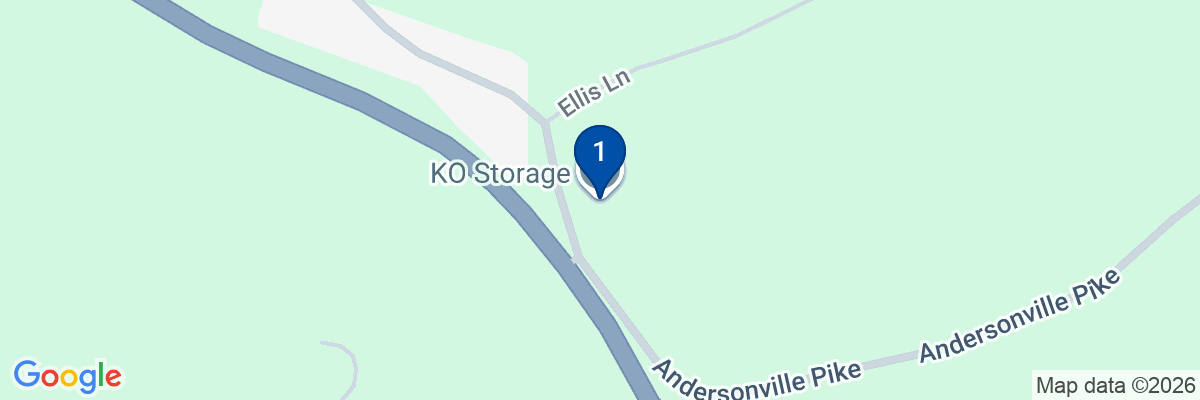 Map showing facility locations