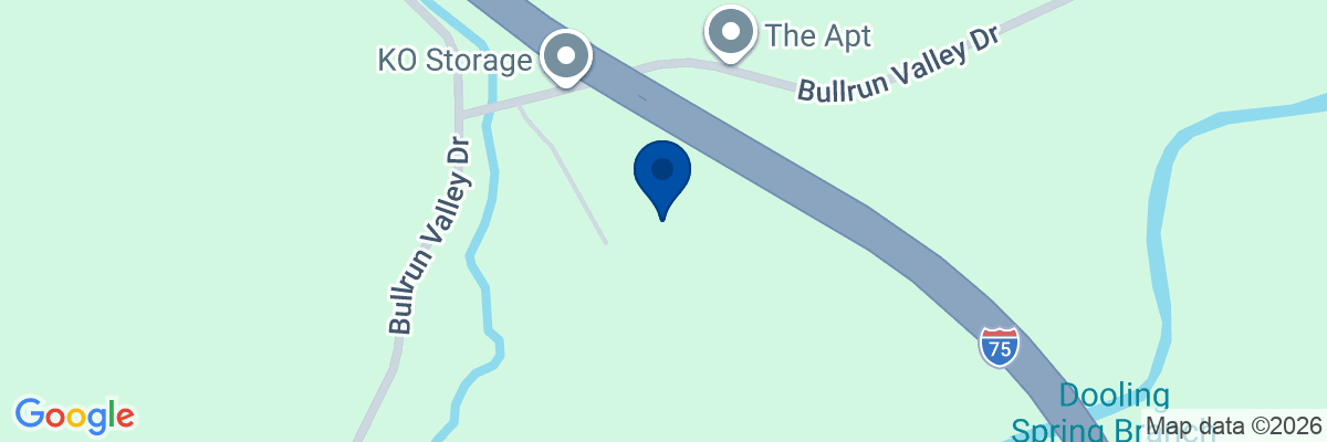 Map showing facility locations