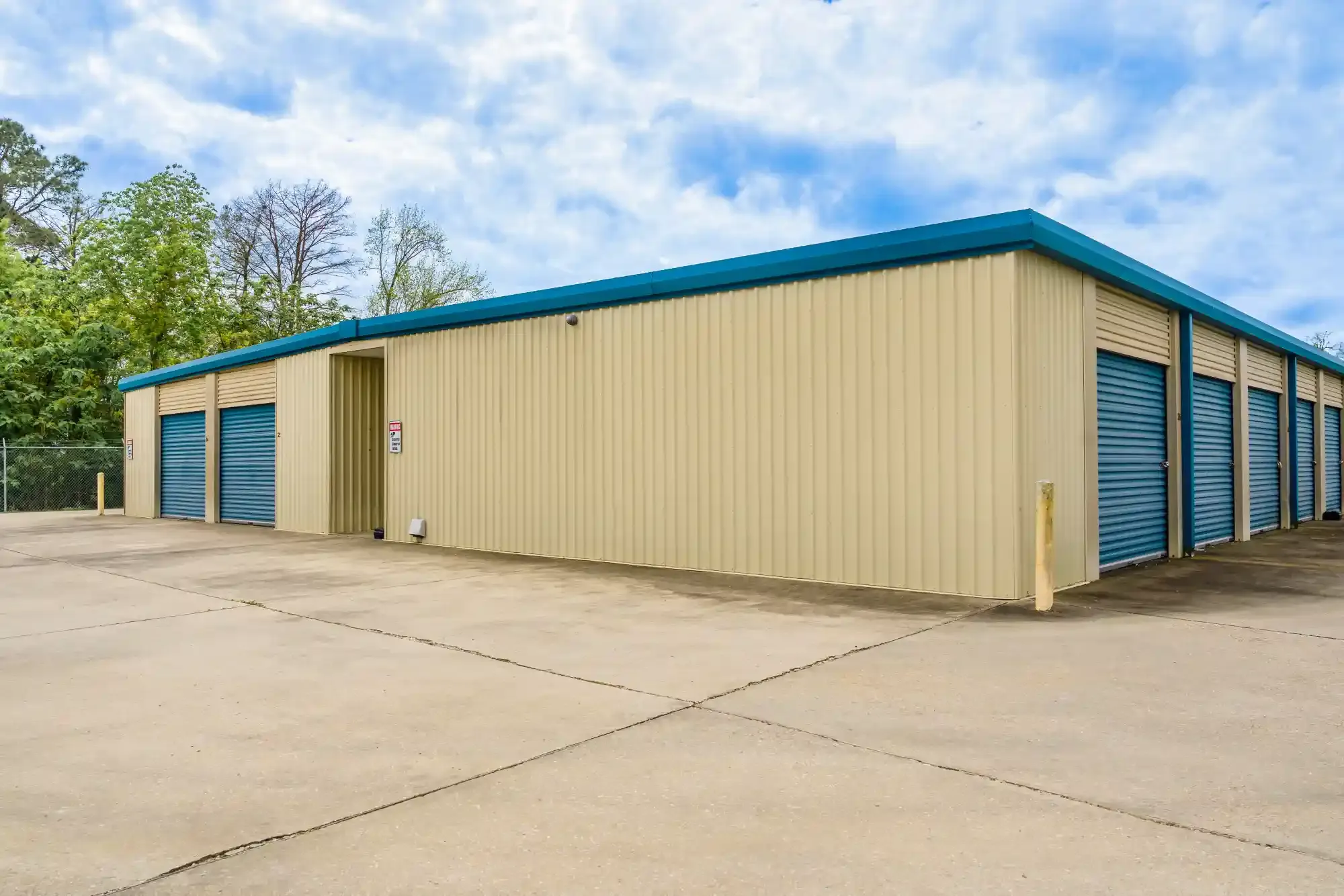 Drive up storage units