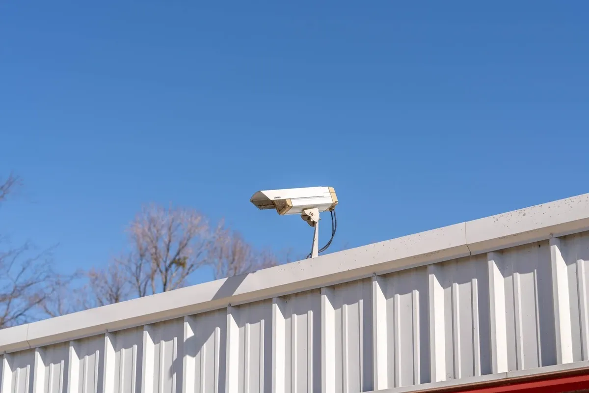 Security camera for facility