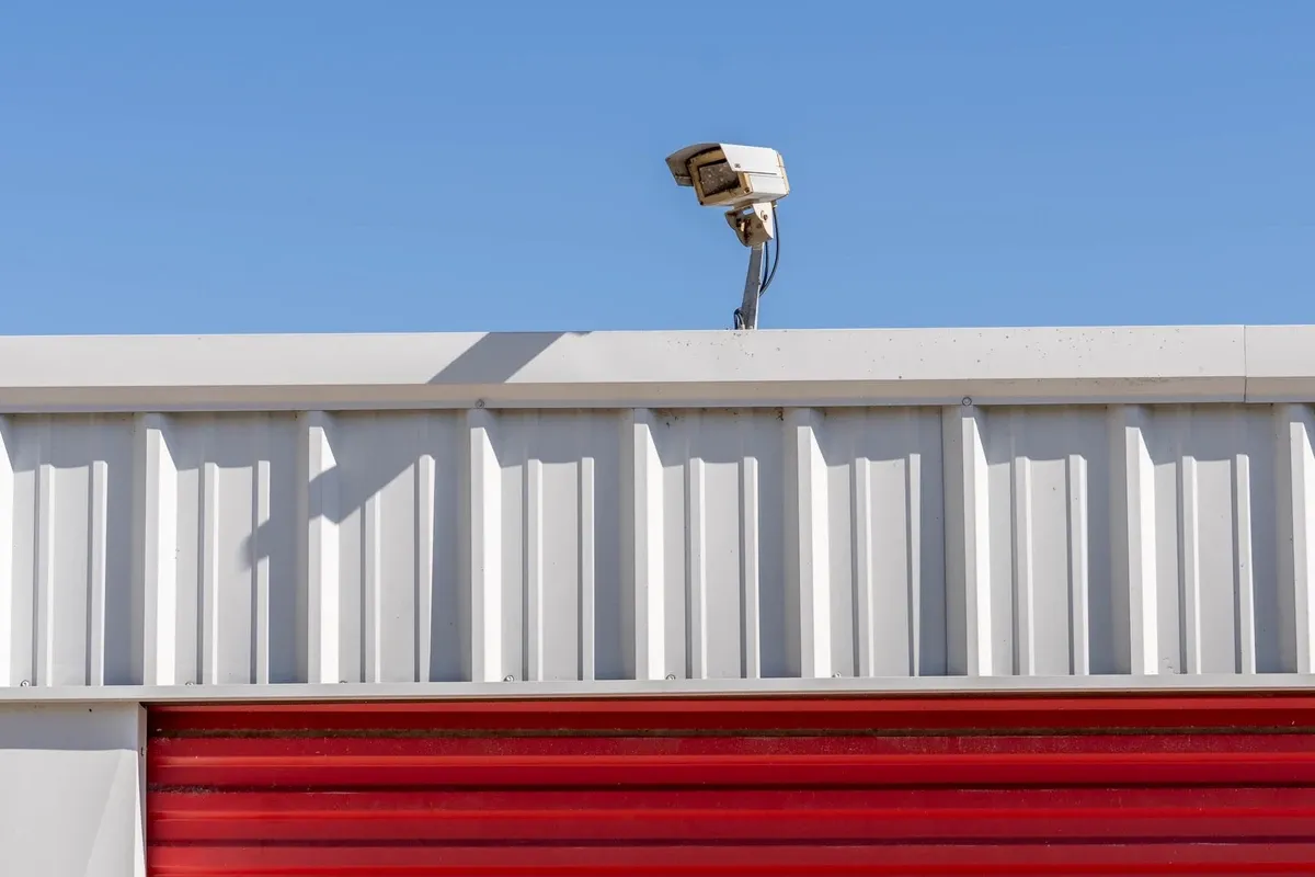 Security camera for facility