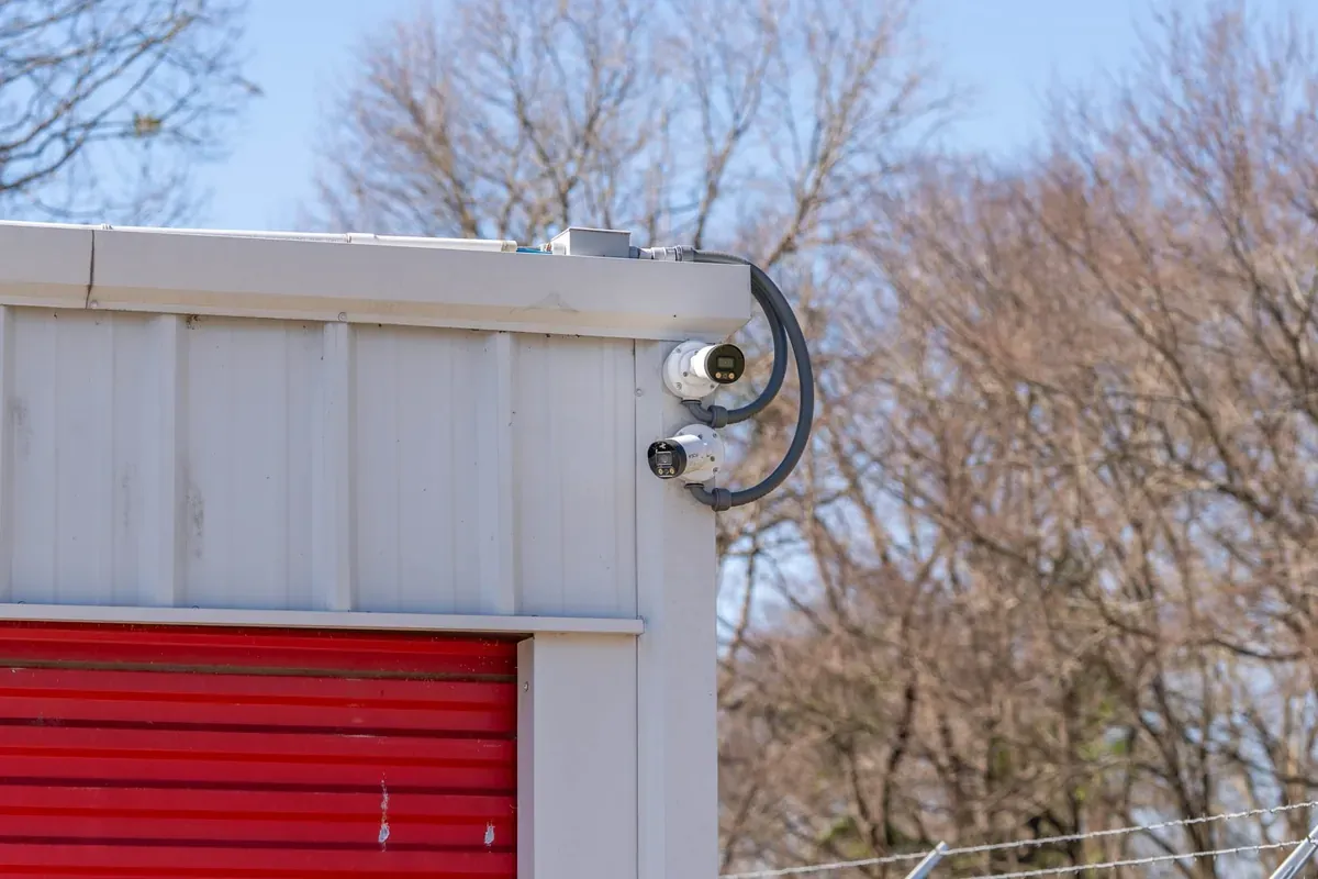 Security camera for facility