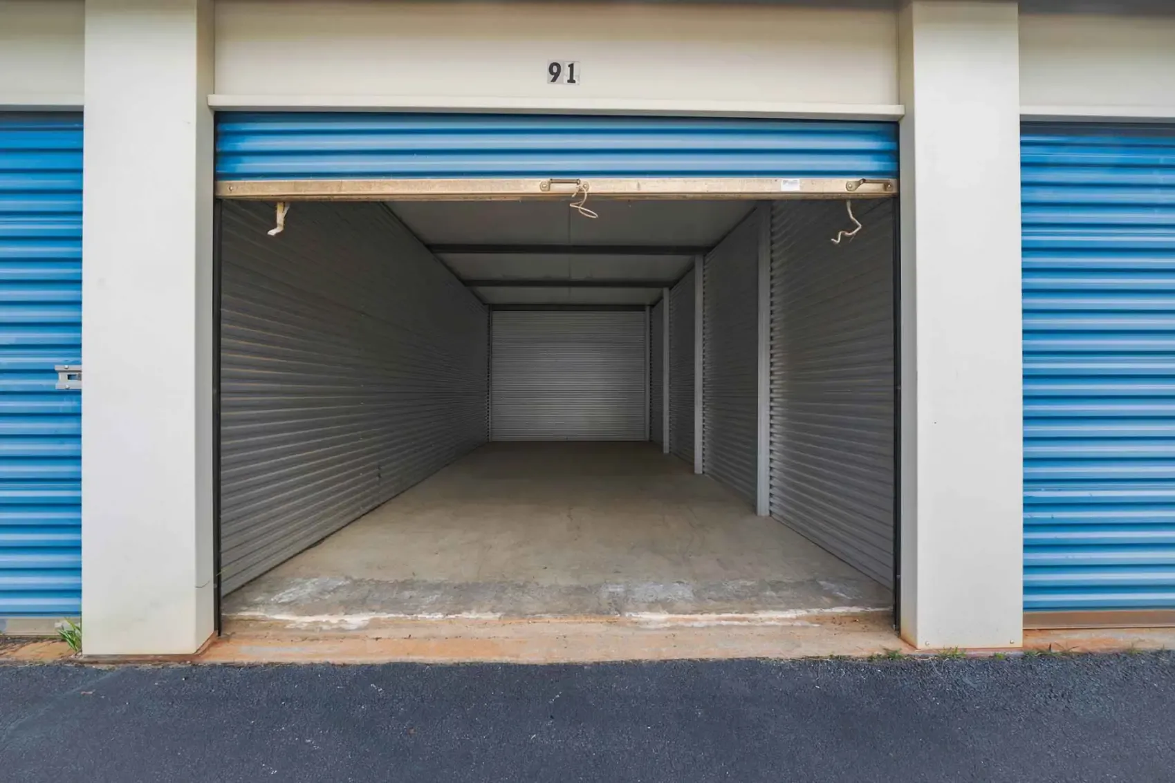 Drive up storage units