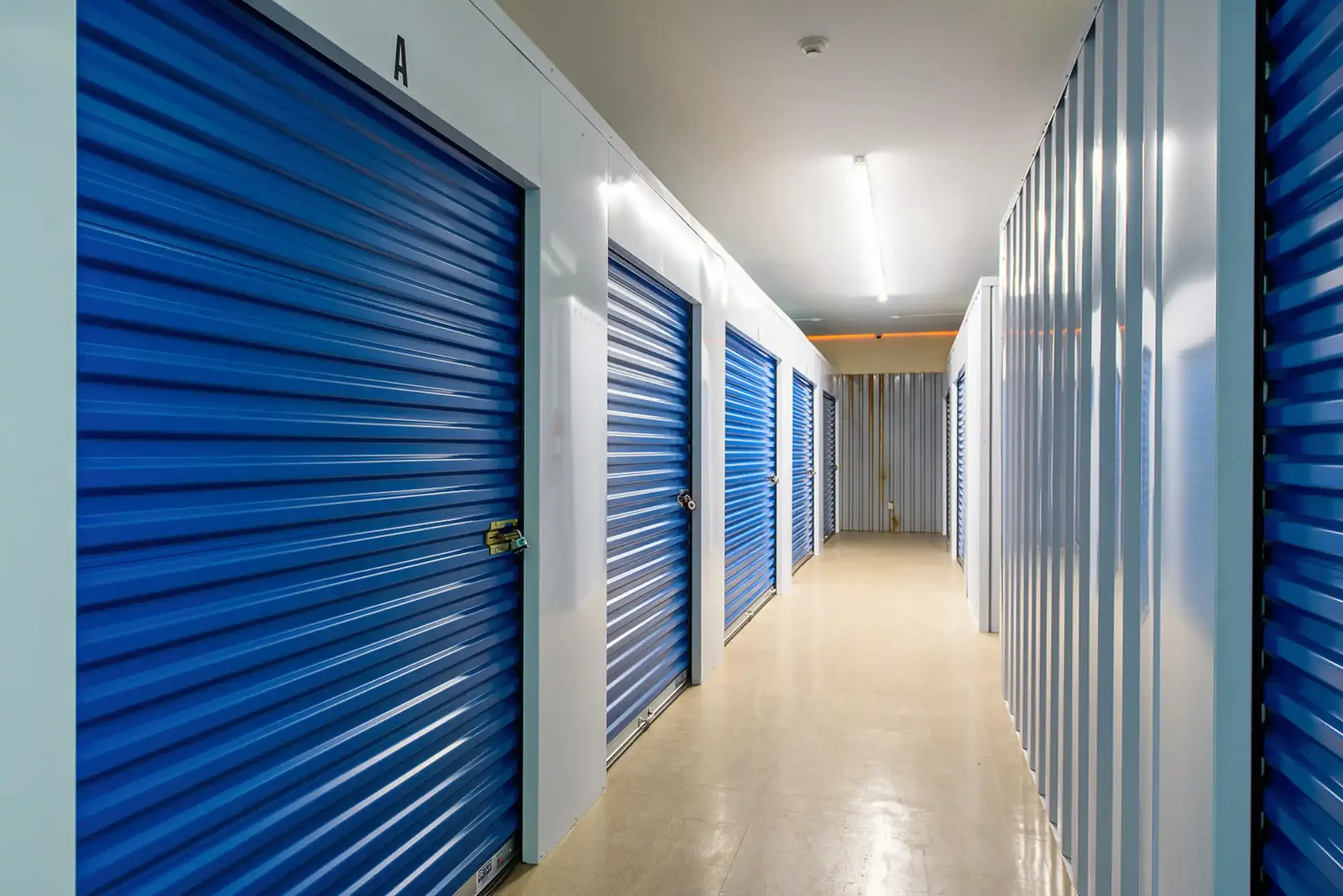 Indoor storage units