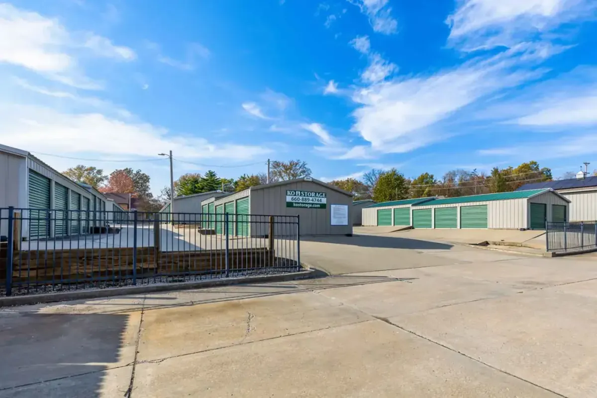 Drive up units at KO Self Storage