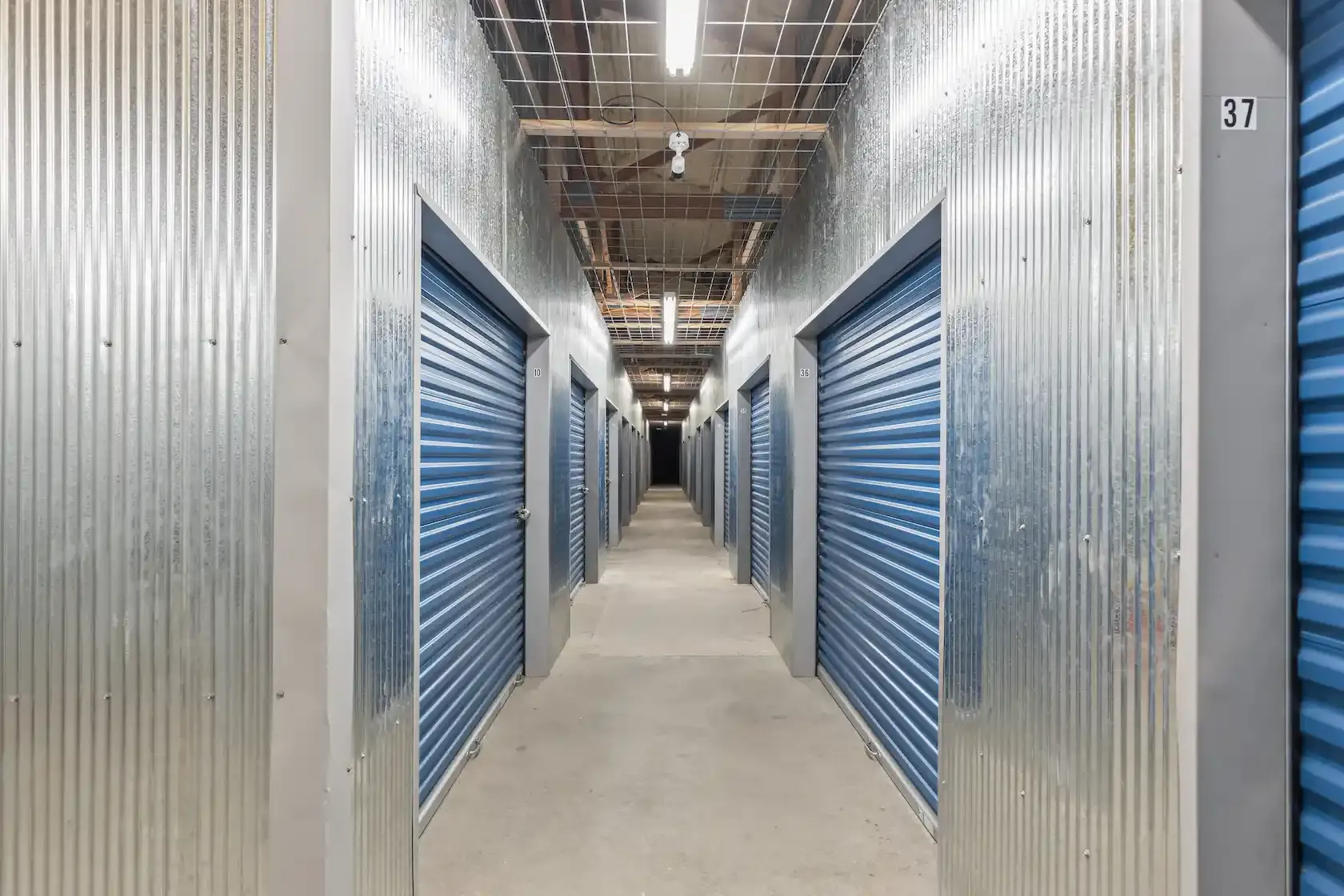 Indoor storage units