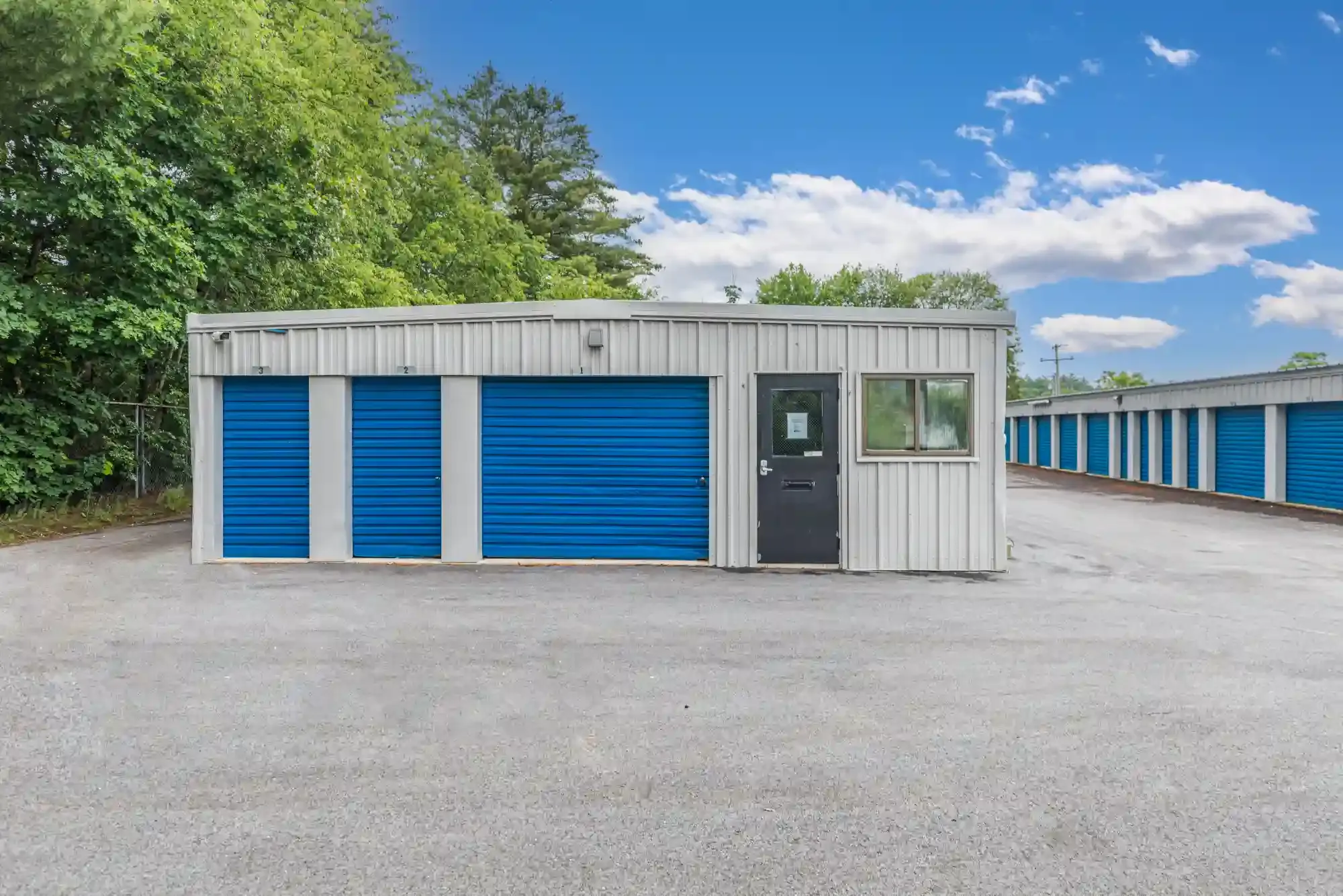 Drive up storage units