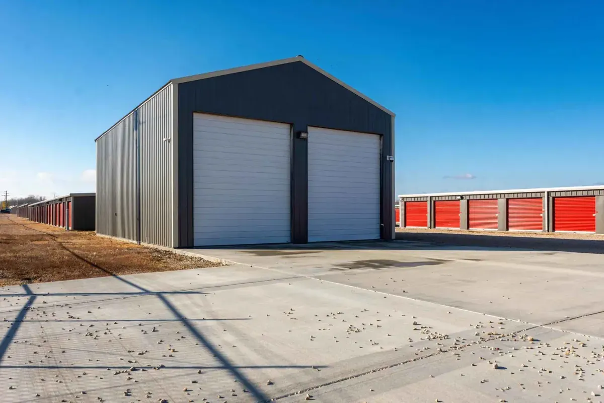 Drive up storage units