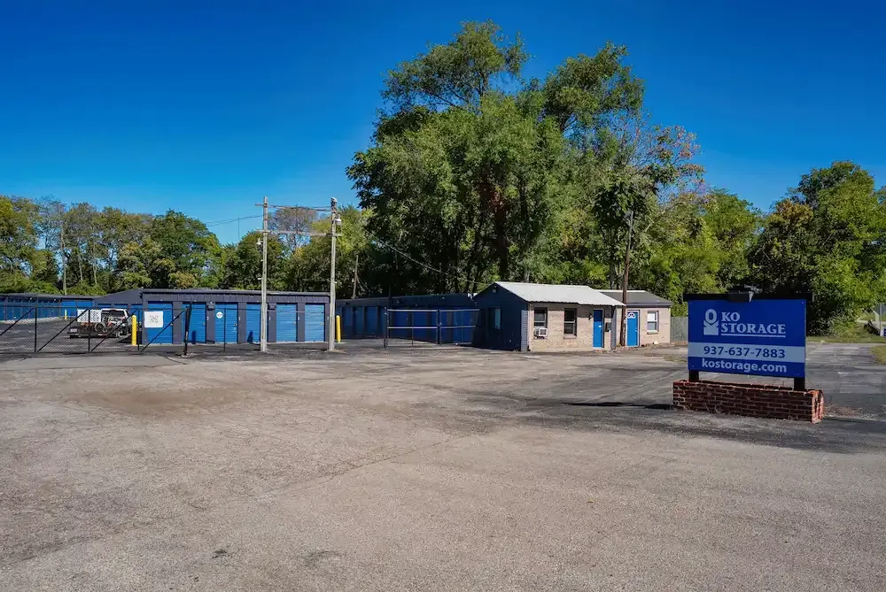 Security gate at KO Storage