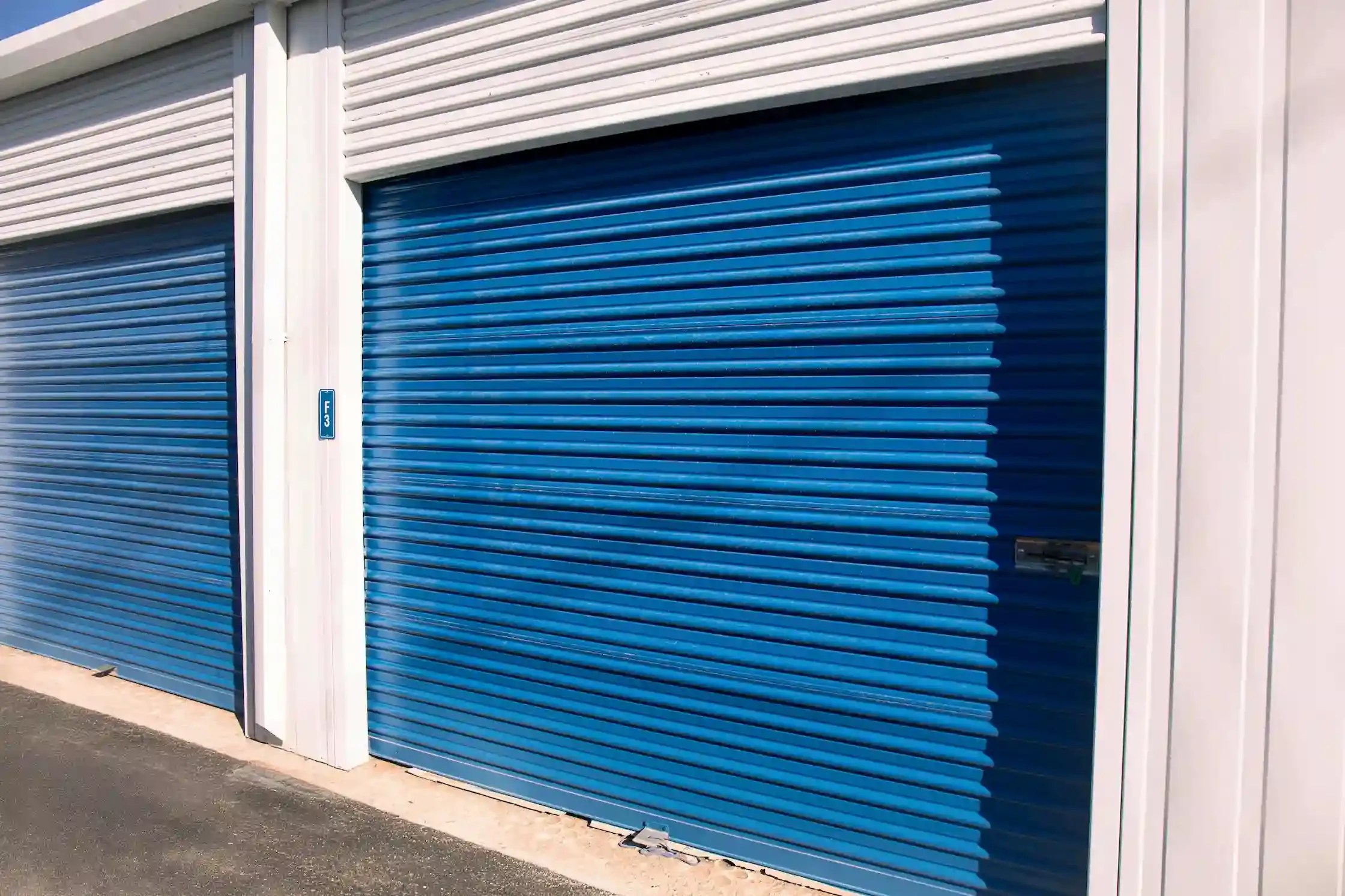 storage unit door
