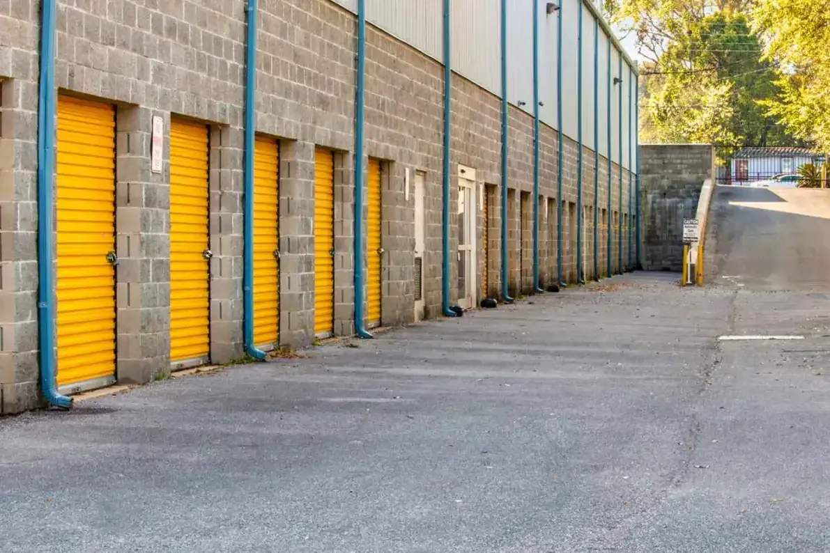 Drive up storage units