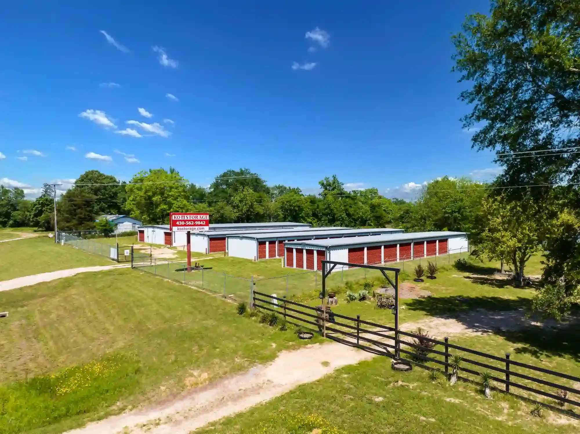 Fenced Storage Facility