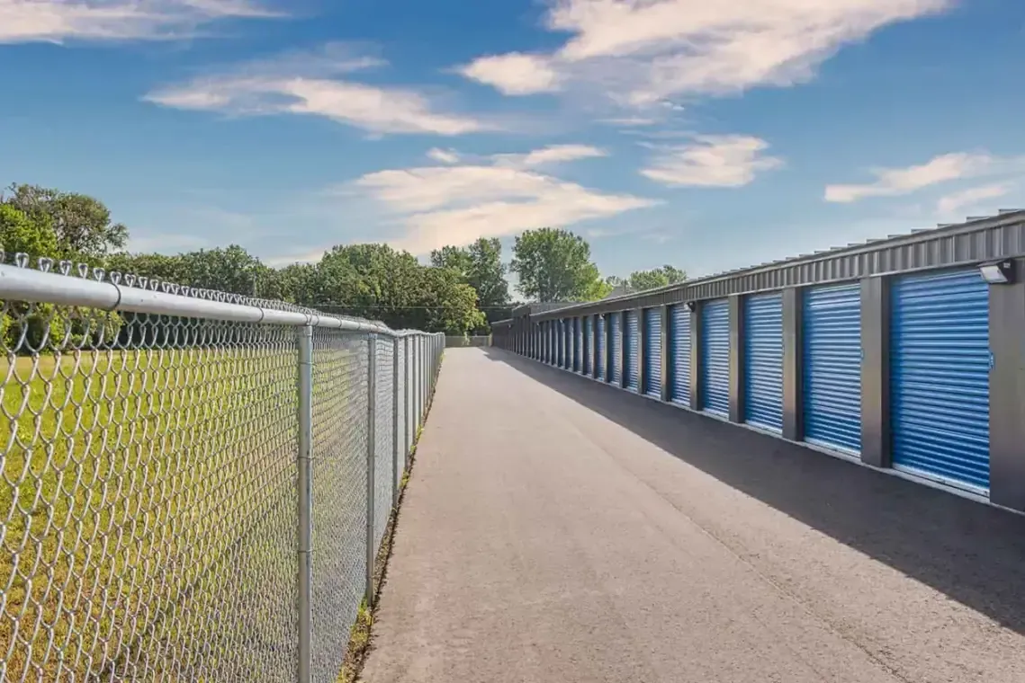 Fenced in Self Storage at Austin facility KO Storage