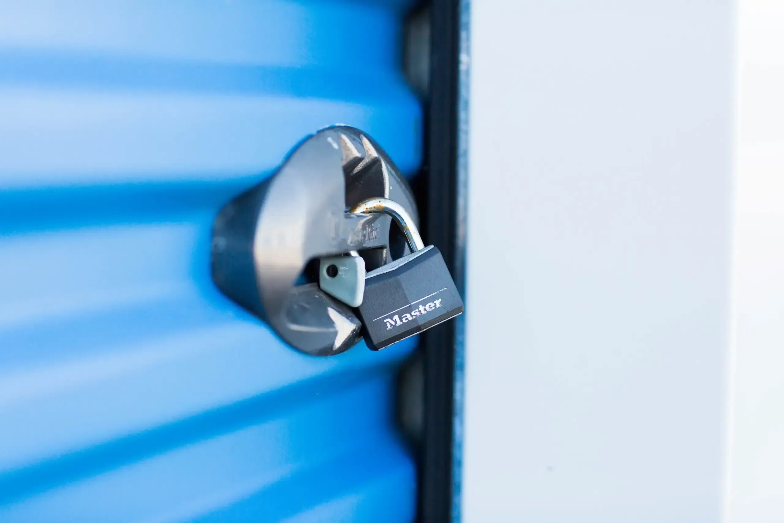 lock on storage unit
