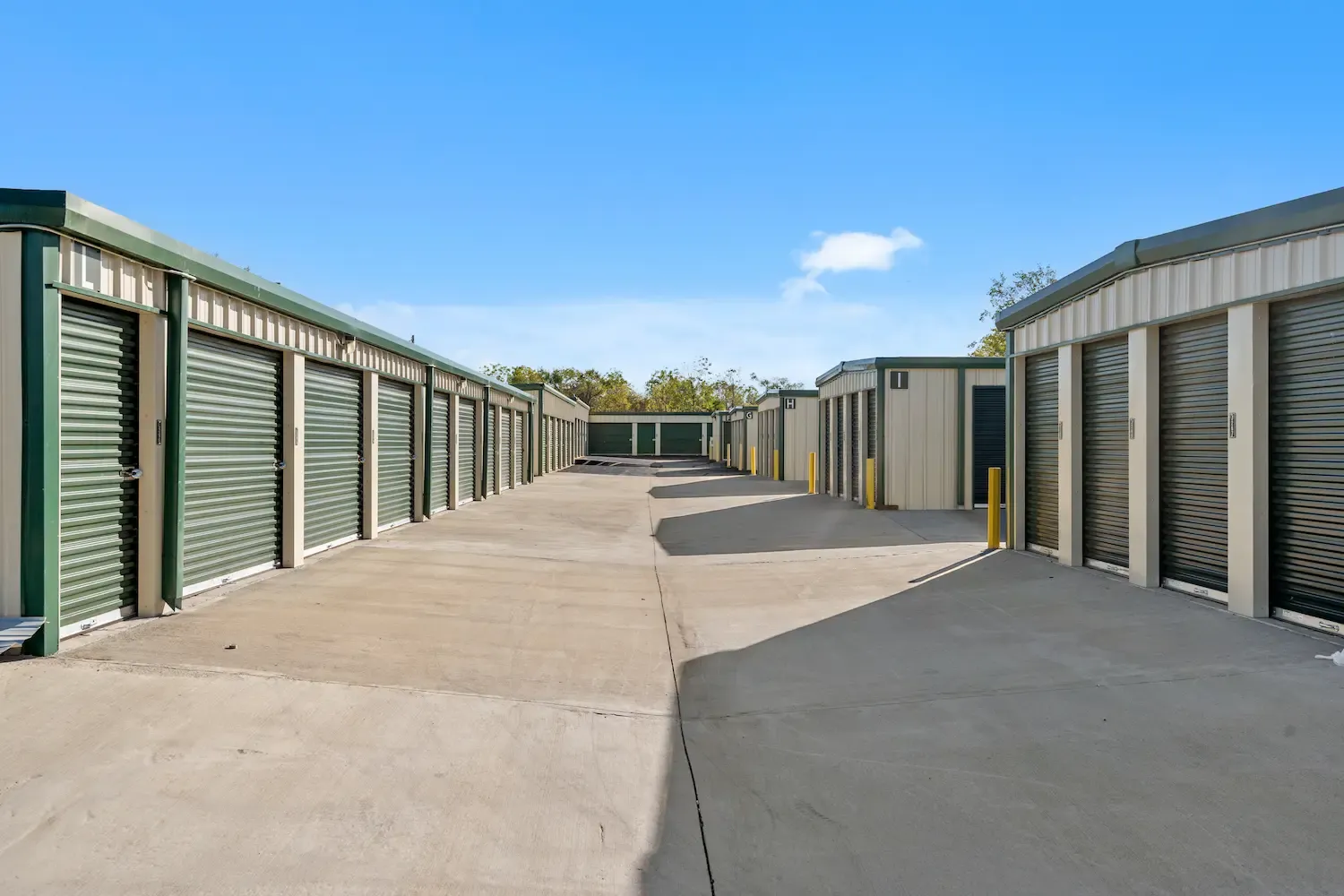 Storage facility exterior