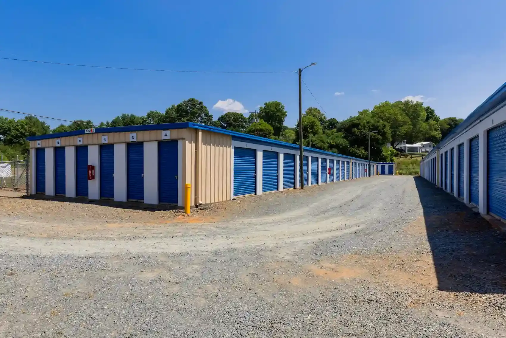 storage units